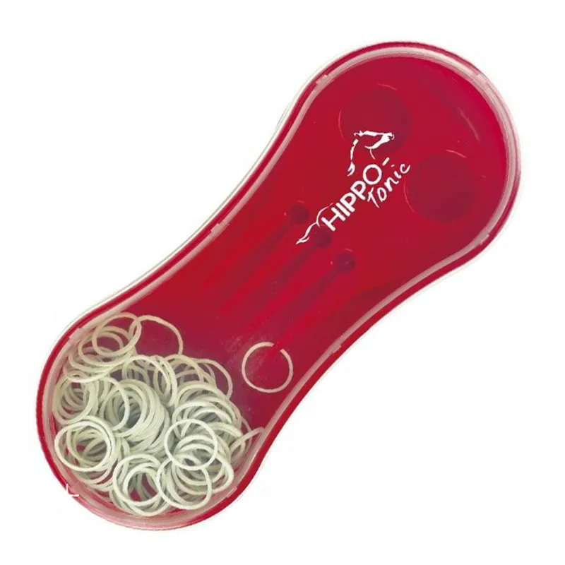 Hippo-Tonic Braiding Brush - Red