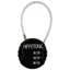 Hippo Tonic Grooming Box Ball Padlock - Black