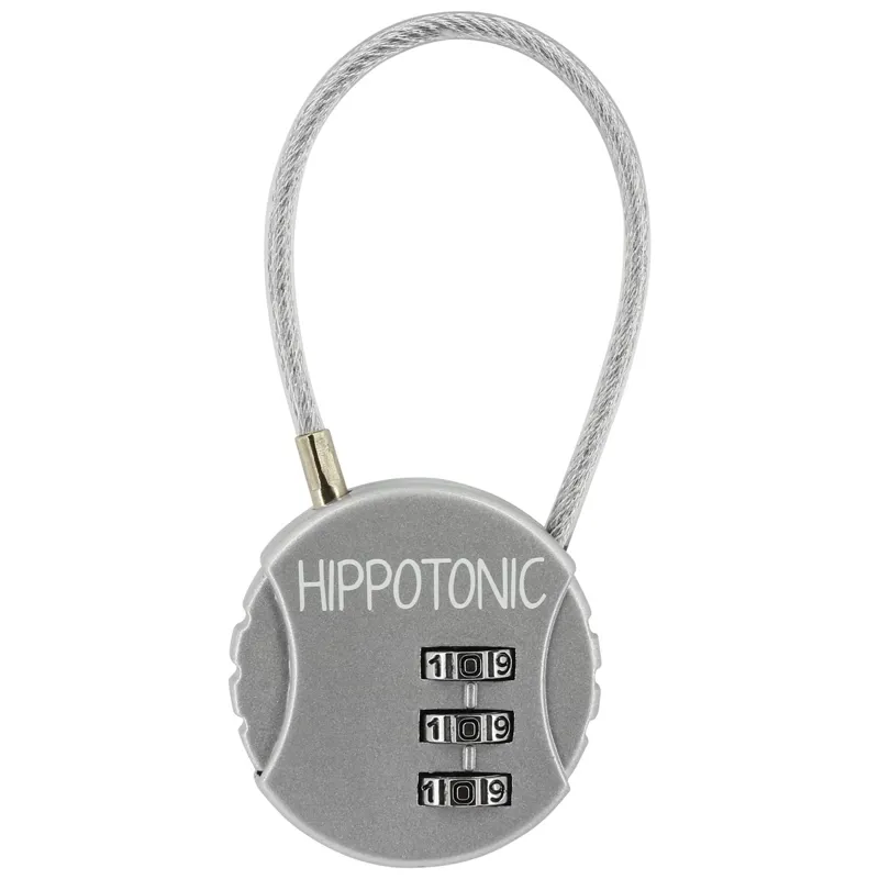 Hippo Tonic Grooming Box Ball Padlock - Gray