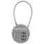 Hippo Tonic Grooming Box Ball Padlock - Gray