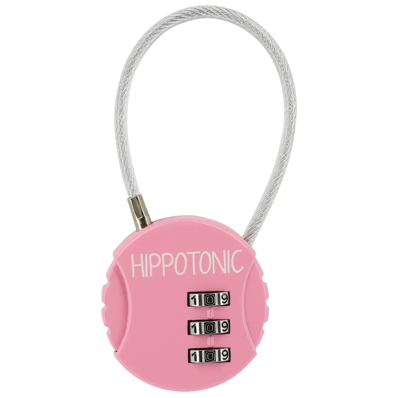 Hippo Tonic Grooming Box Ball Padlock - Pink