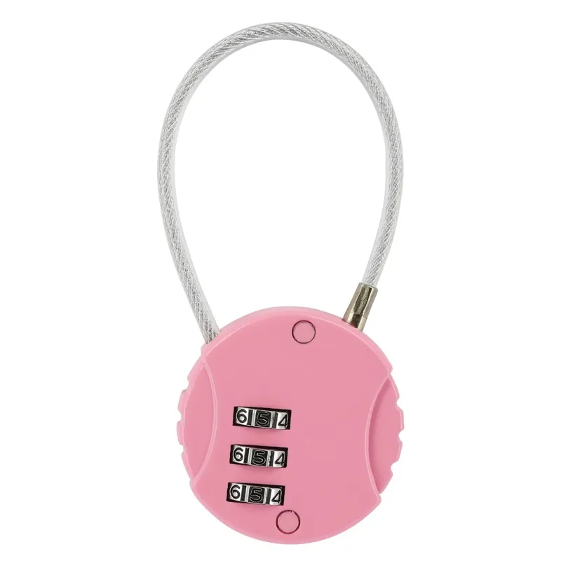 Hippo Tonic Grooming Box Ball Padlock - Pink-1