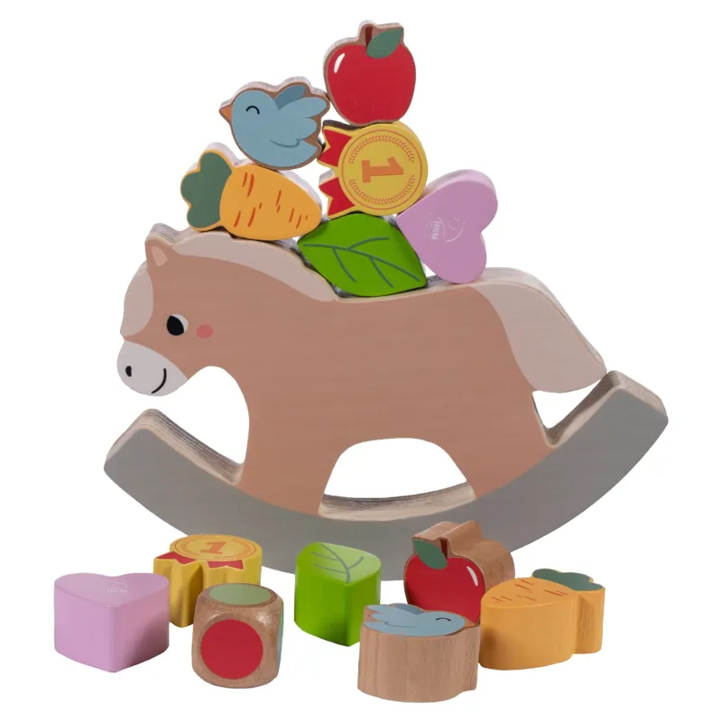 HKM Balance Horse Toy - Brown
