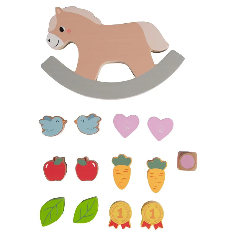 HKM Balance Horse Toy - Brown-1