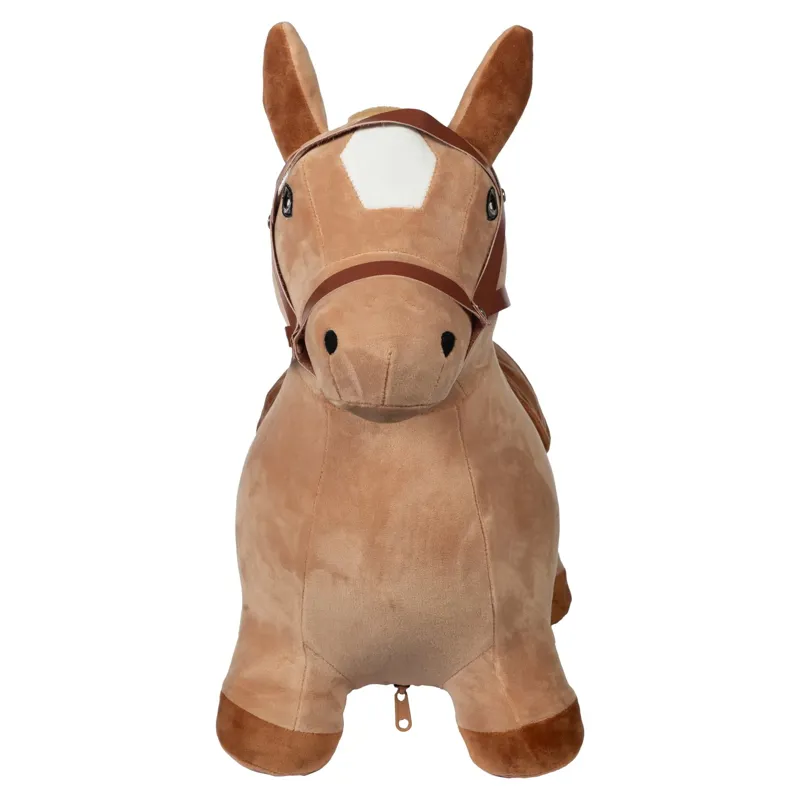 HKM Sit On Jumping Horse - Light Brown-2