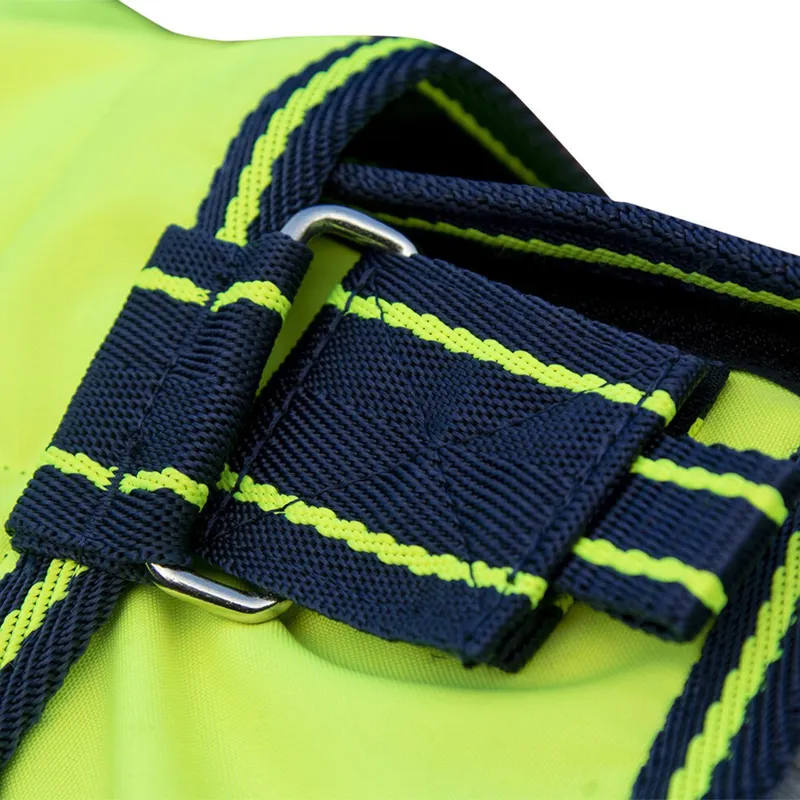 HKM Detachable Neck 600D Waterproof Exercise Sheet - Neon Yellow-2