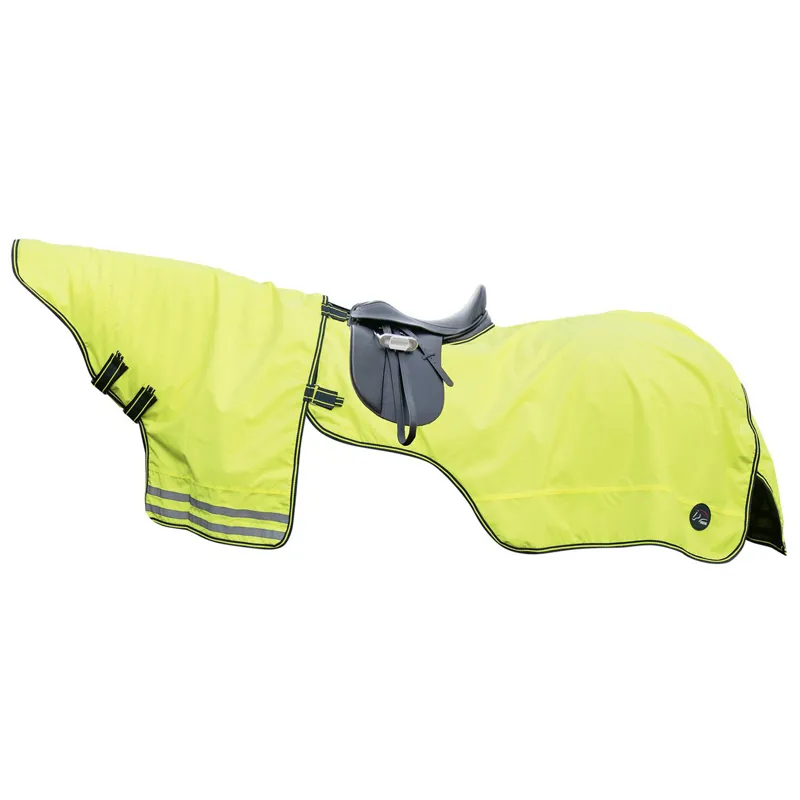 HKM Detachable Neck 600D Waterproof Exercise Sheet - Neon Yellow-1