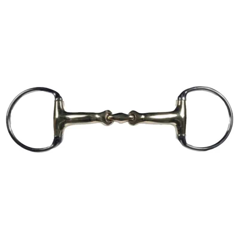 HKM High Curve Eggbutt with Lozenge Snaffle Bit