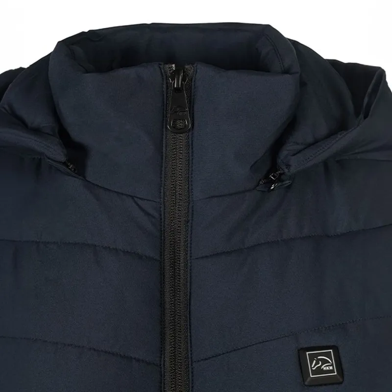HKM High Temperature Womens Heated Vest - Deep Blue-6