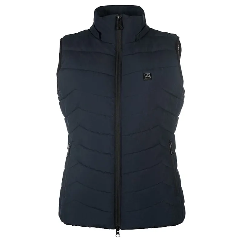 HKM High Temperature Womens Heated Vest - Deep Blue-1