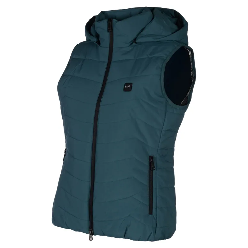HKM High Temperature Women's Heated Vest - Petrol