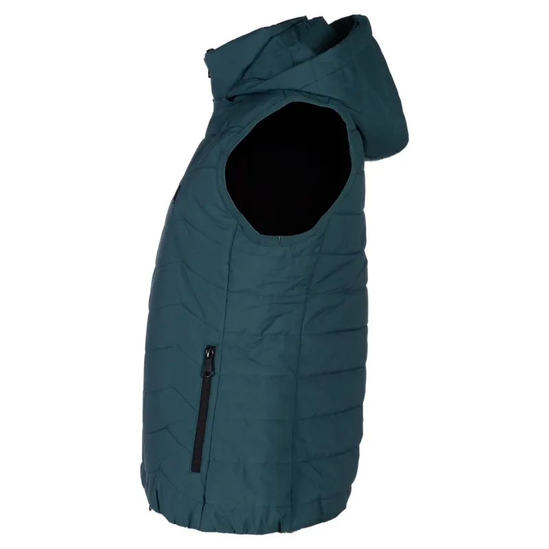 HKM High Temperature Women's Heated Vest - Petrol-2