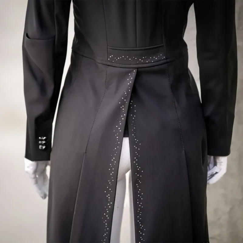 HKM Jill Women's Dressage Tails - Black-3