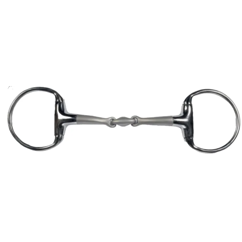 HKM Soft Touch Eggbutt with Lozenge Snaffle Bit