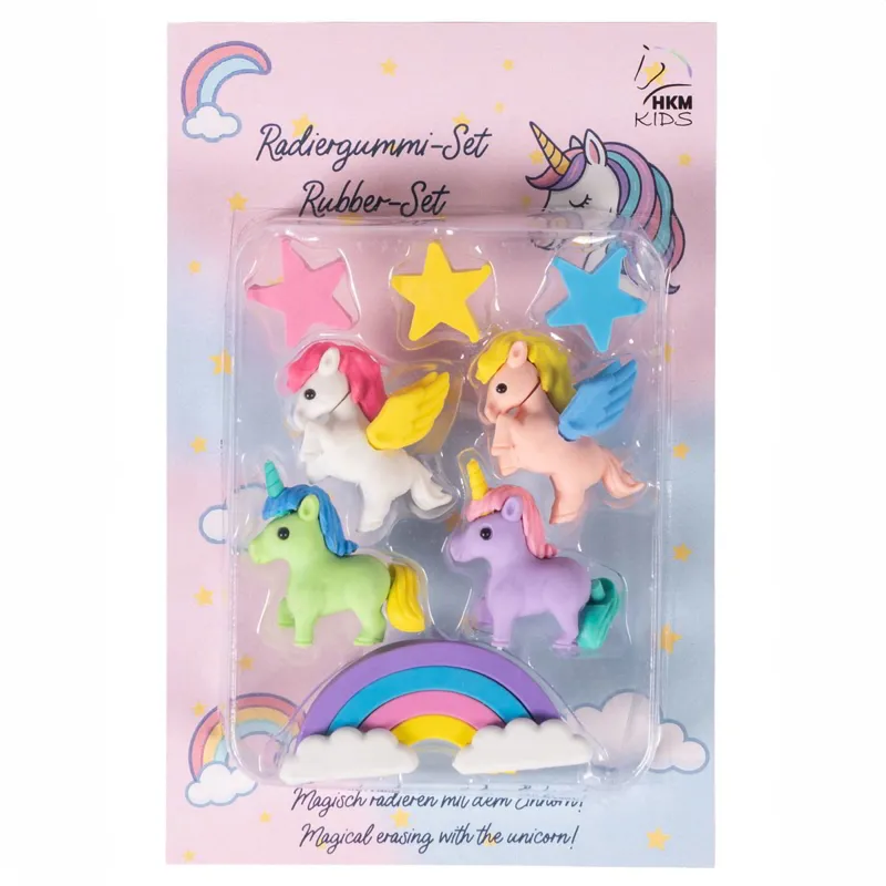 HKM Eraser Set - Unicorn