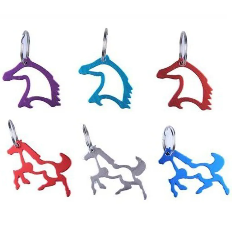 HKM Horse Aluminum Keychain - Various
