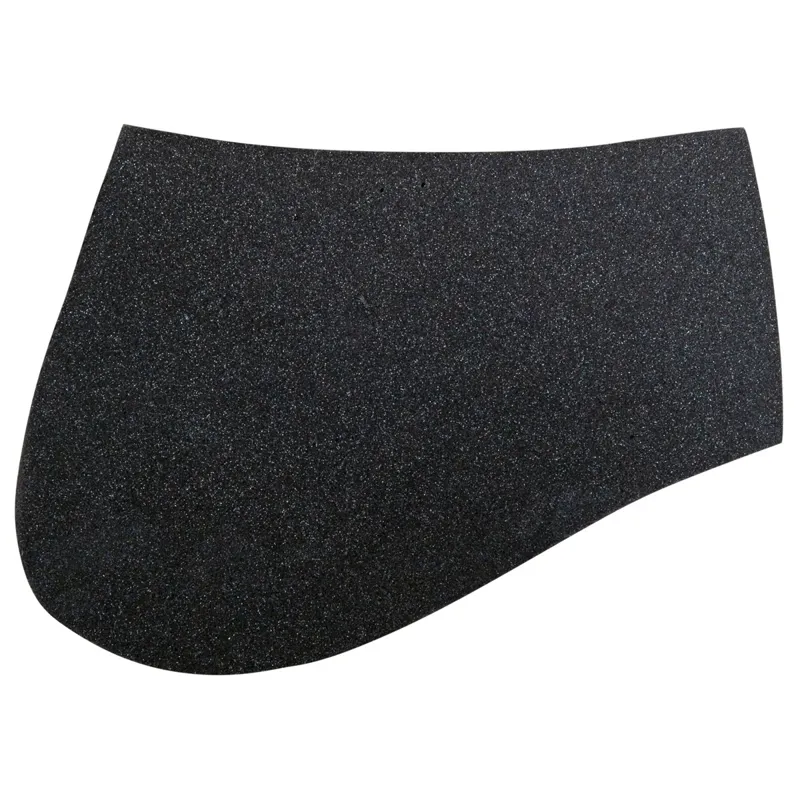 HKM Corrective Lambswool Dressage Saddle Pad - Black/Natural-3