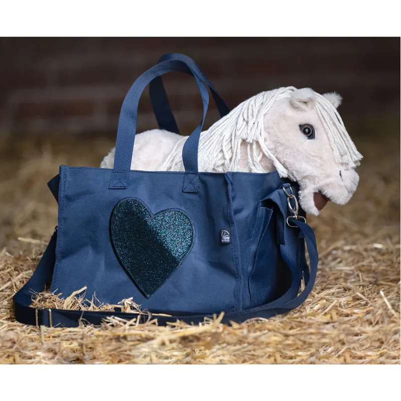 HKM Cuddle Pony Toy Bag - Blue-2