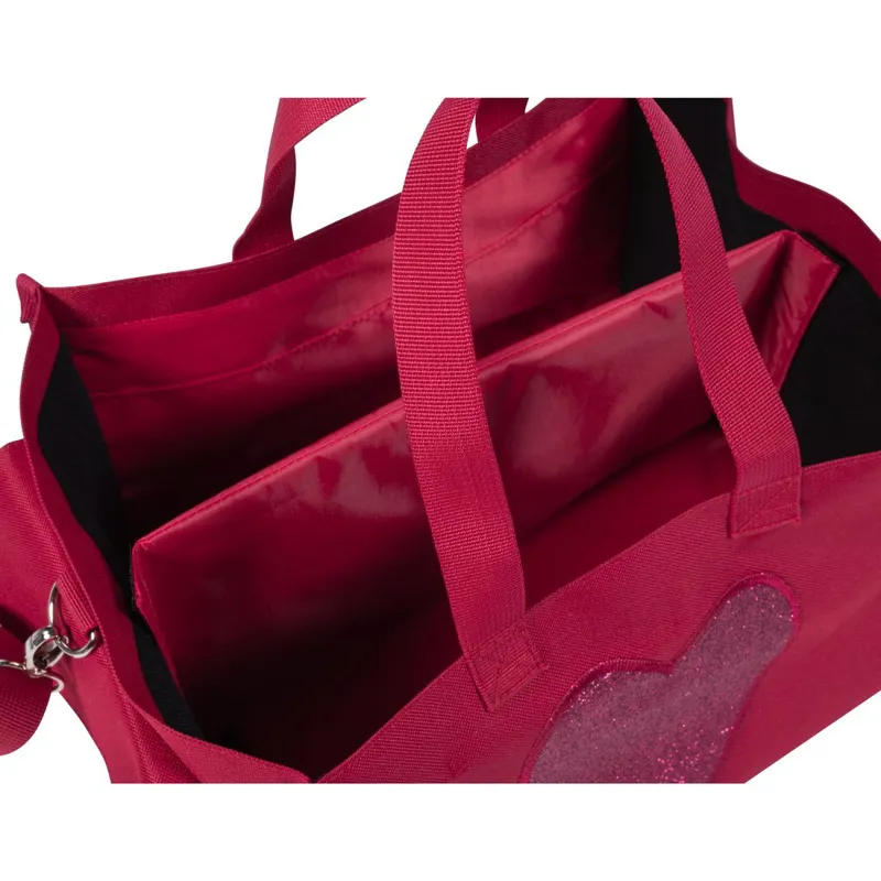 HKM Cuddle Pony Toy Bag-Red-2