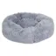 HKM Fluffy Dog Bed - Light Gray