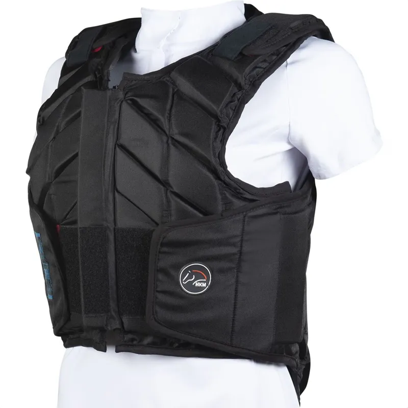 HKM Easy Fit Adult Body Protector - Black-2