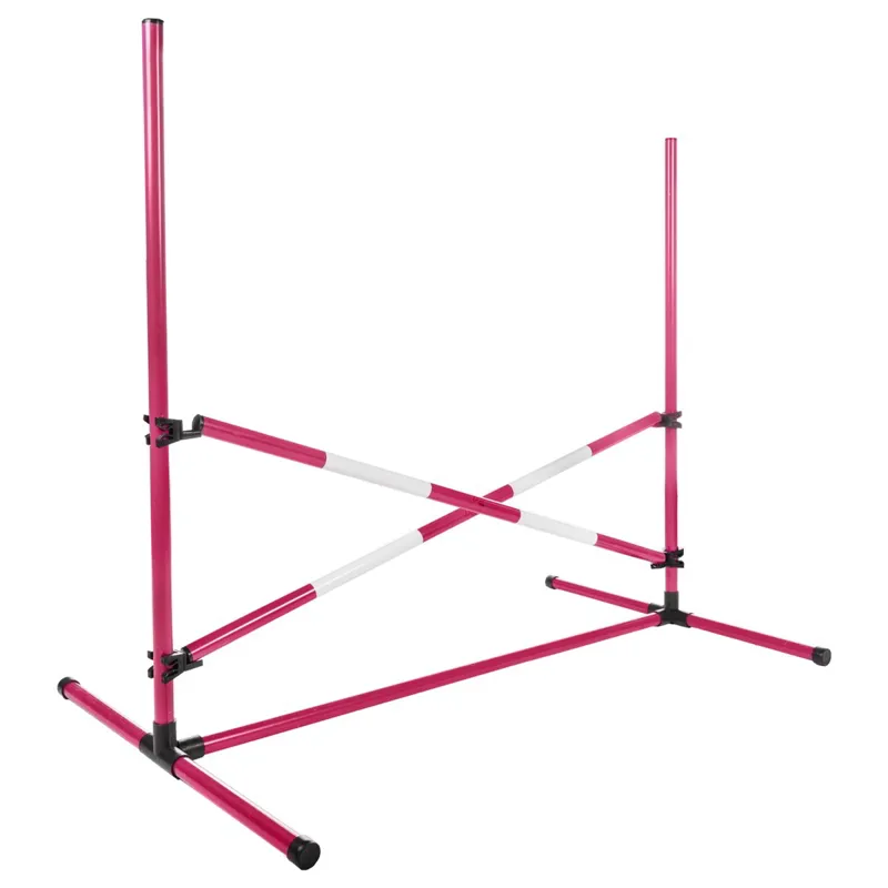 HKM Hobby Horsing Jumping Set - Pink-1