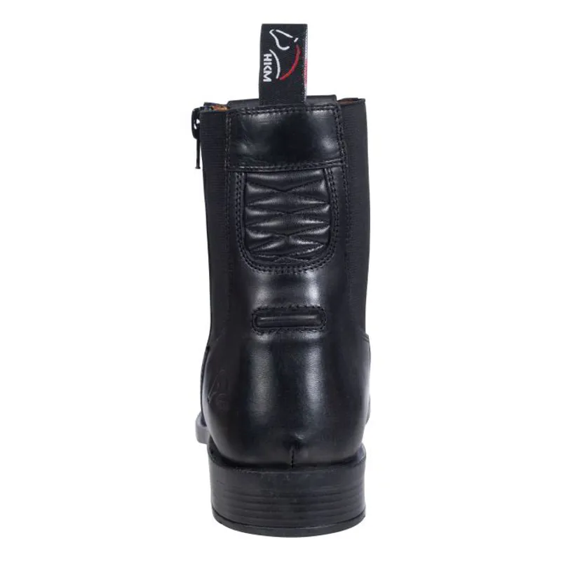 HKM Killarney Adults Paddock Boots - Black-1