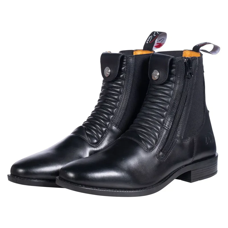 HKM Killarney Adults Paddock Boots - Black-2