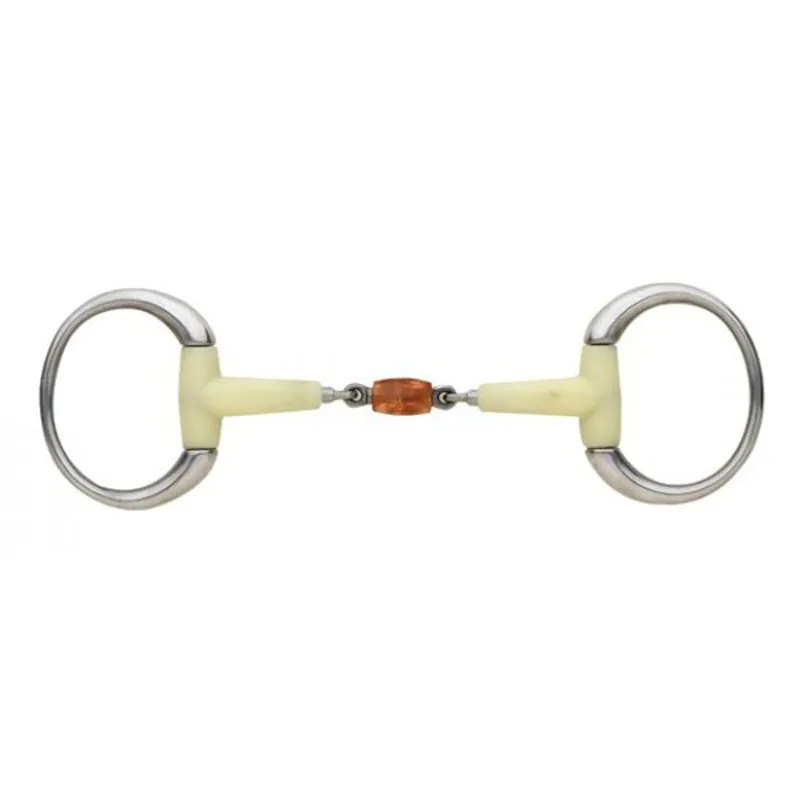 Happy Mouth HB2506 Contour Copper Roller Round Eggbutt Bit-1