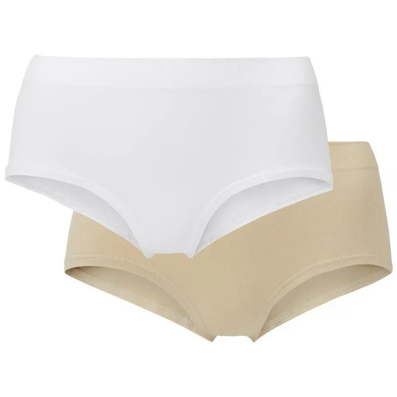 Mountain Horse Seamless Hipster Womens Underwear - White/Beige