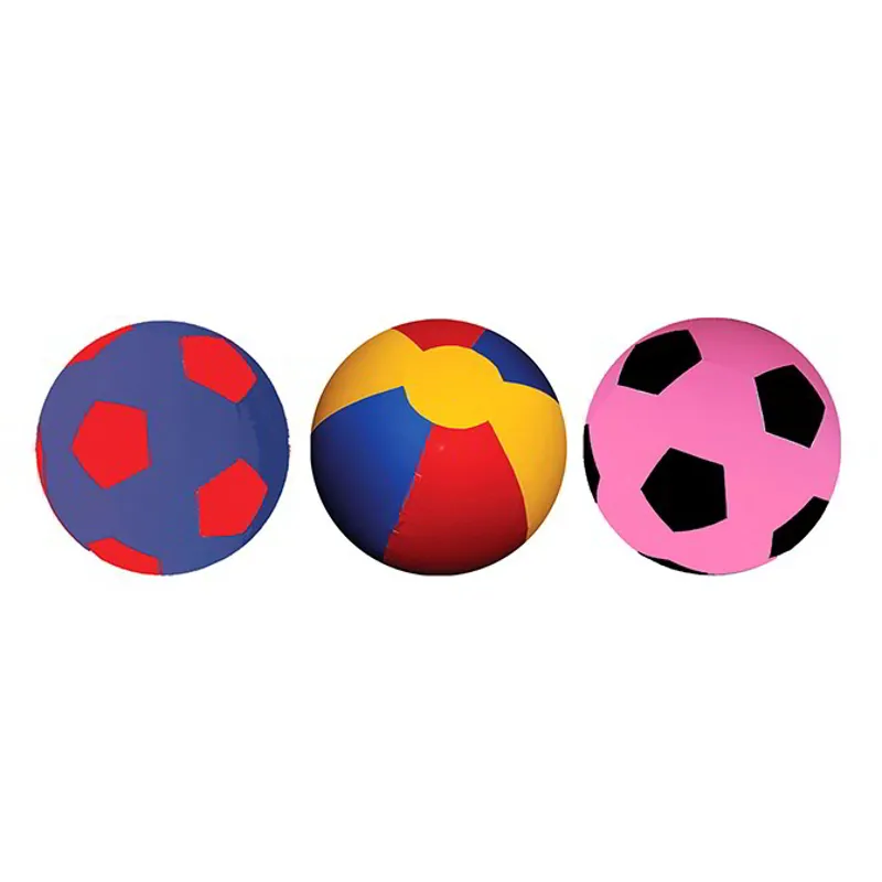 Horseman's Pride Jolly Mega Ball Cover - Blue/Soccer Ball-1