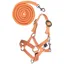 HKM Hobby Horse Basic Halter and Lead Rope - Orange