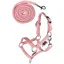HKM Hobby Horse Basic Halter and Lead Rope - Rose