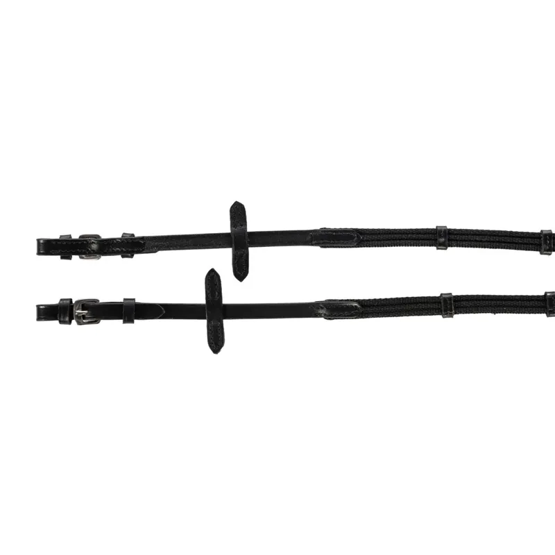 HKM Hobby Horse Bridle with Reins - Black-1