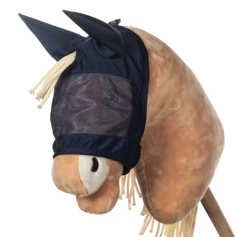 HKM Hobby Horse Fly Mask - Dark Blue