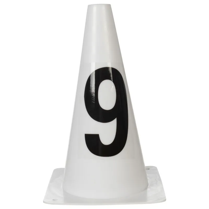HKM Hobby Horse Jumping Numbered Cones-10