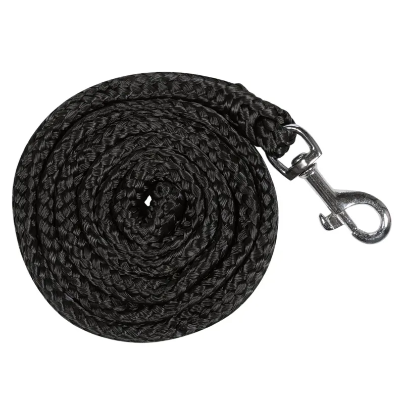 HKM Hobby Horse Halter and Lead Rope - Black-1