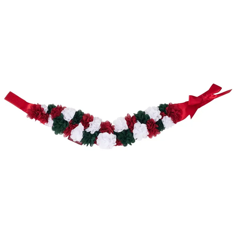 LeMieux Hobby Horse Flower Sash - Red