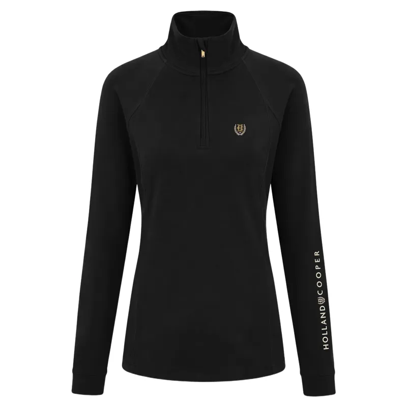 Holland Cooper Cranborne Women's Thermal Base Layer - Black