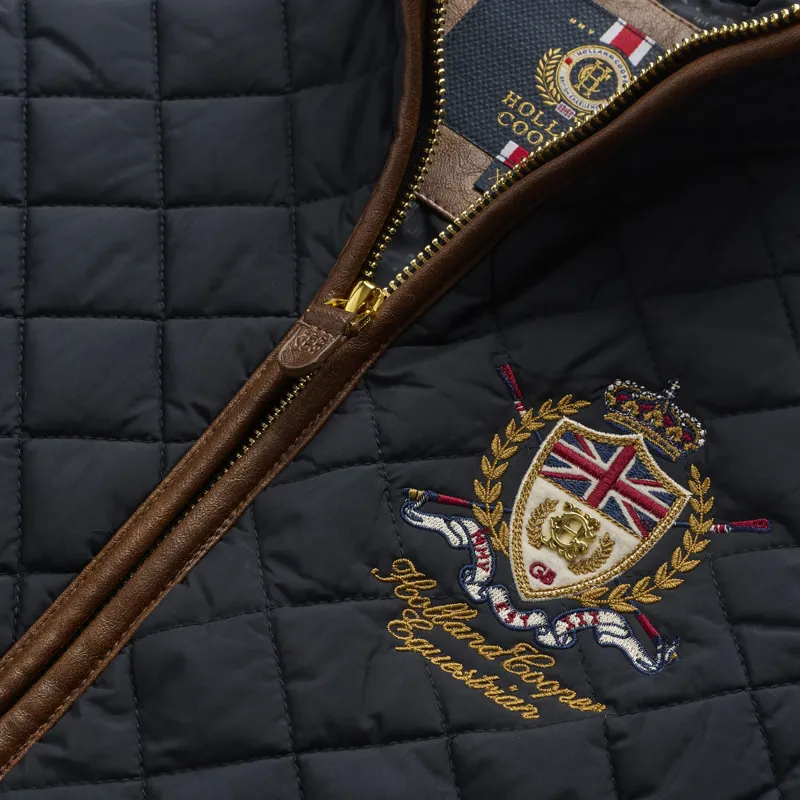 Holland Cooper Boughton Women's Diamond Quilted Vest - Ink Navy-7