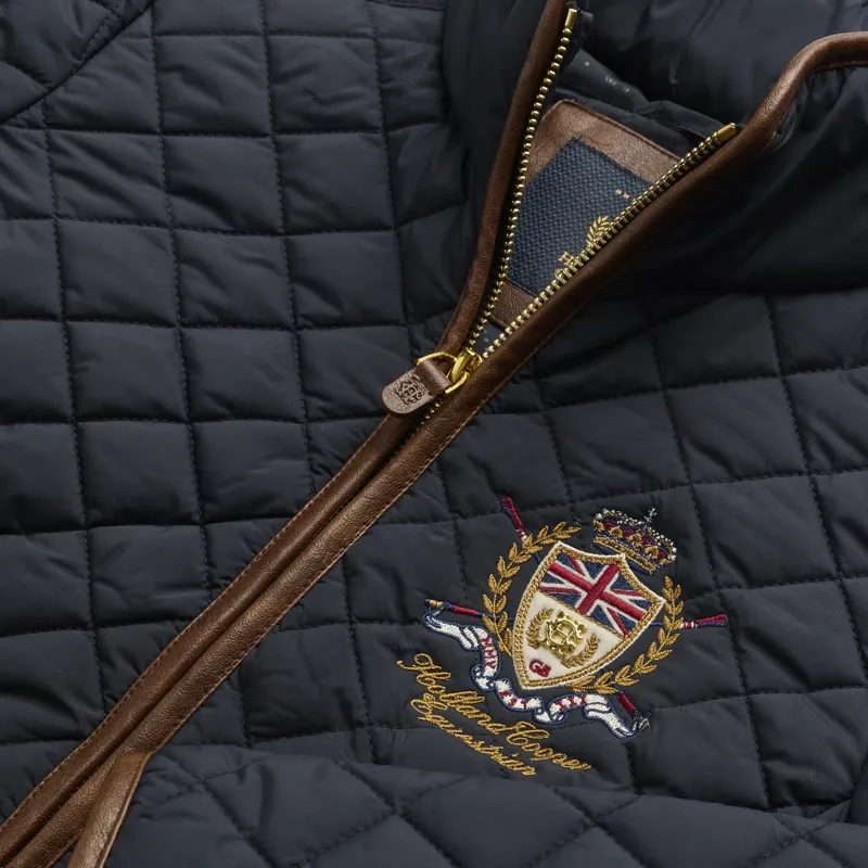 Holland Cooper Boughton Women's Diamond Quilted Jacket - Ink Navy-8