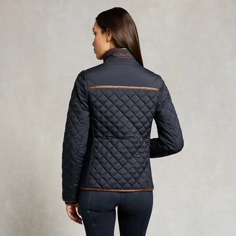 Holland Cooper Boughton Women's Diamond Quilted Jacket - Ink Navy-2