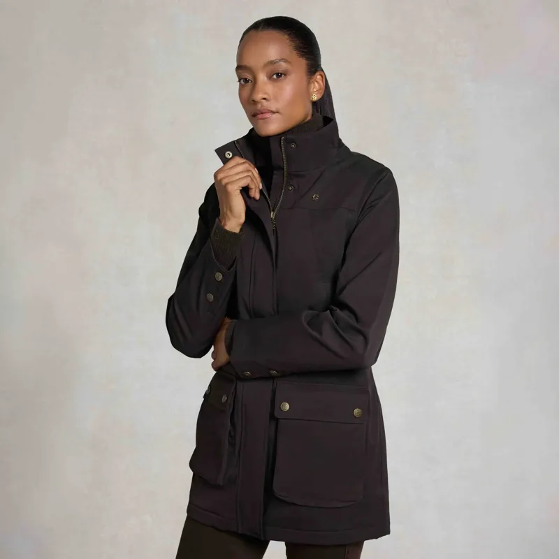 Holland Cooper Bramwell Womens Waterproof Coat - Bournville