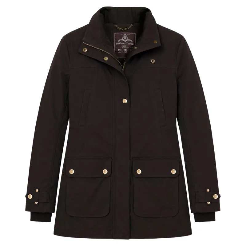 Holland Cooper Bramwell Womens Waterproof Coat - Bournville-1