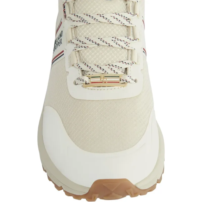 Holland Cooper Burghley Women's Waterproof Sneakers - Ecru-4