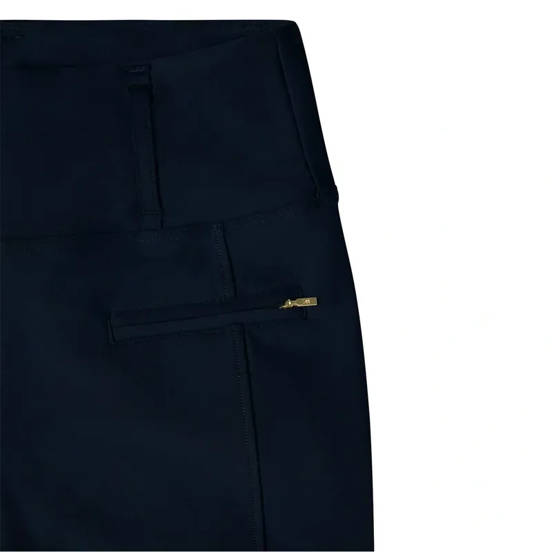Holland Cooper Chatsworth Pull On Women's Riding Tights - Ink Blue-5