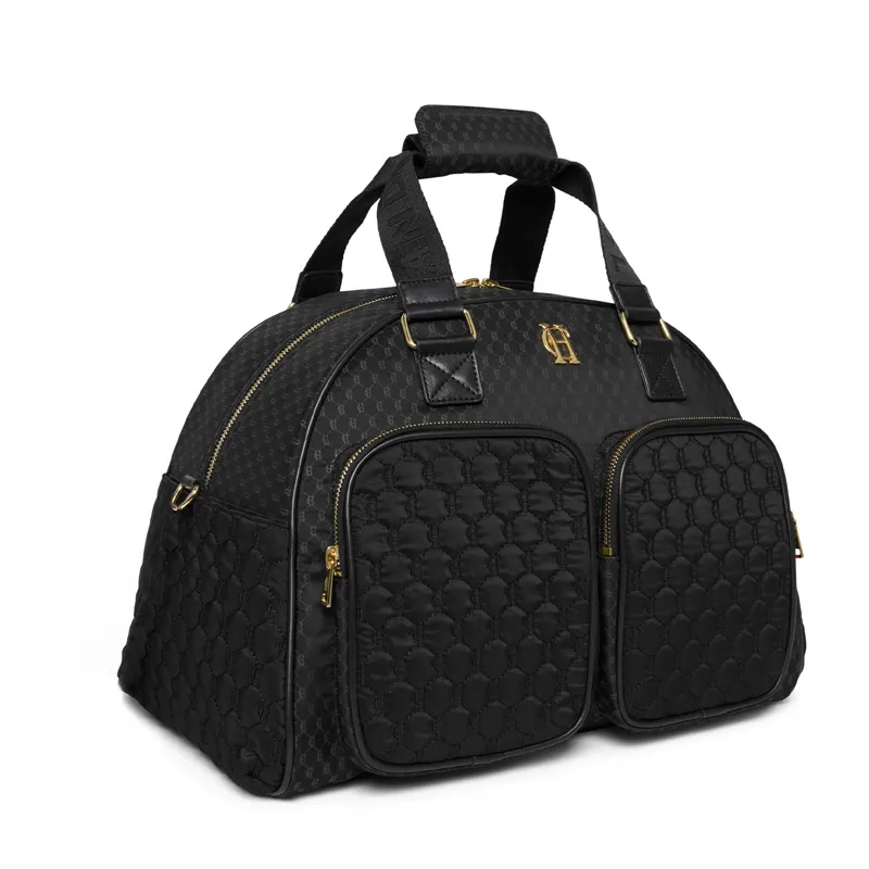Holland Cooper Chiltern Kit Bag - Black Monogram-1