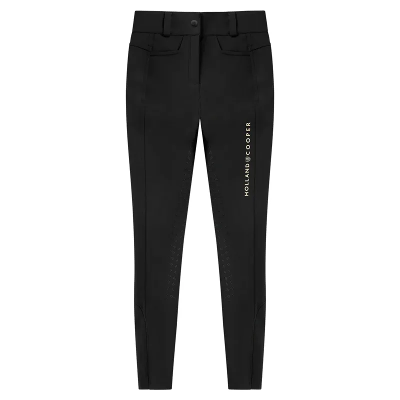 Holland Cooper Chiltern Contour Womens Breeches - Black