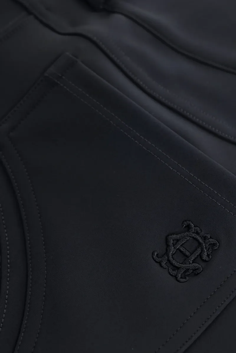 Holland Cooper Chiltern Contour Womens Breeches - Ink Navy-3