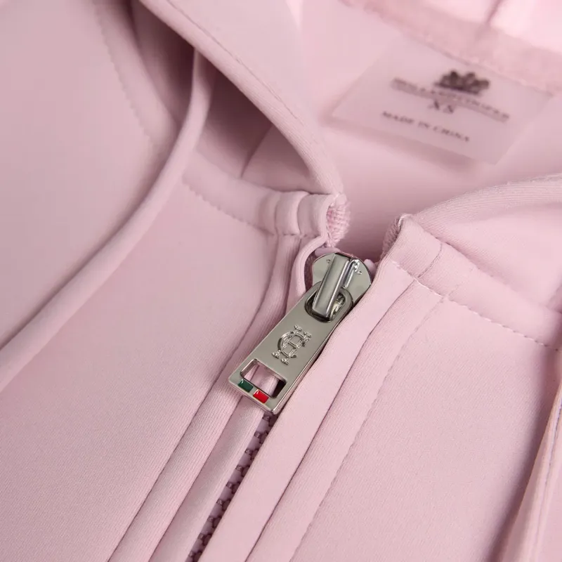 Holland Cooper Chiltern Women's Zip Hoodie - Dawn Pink-4